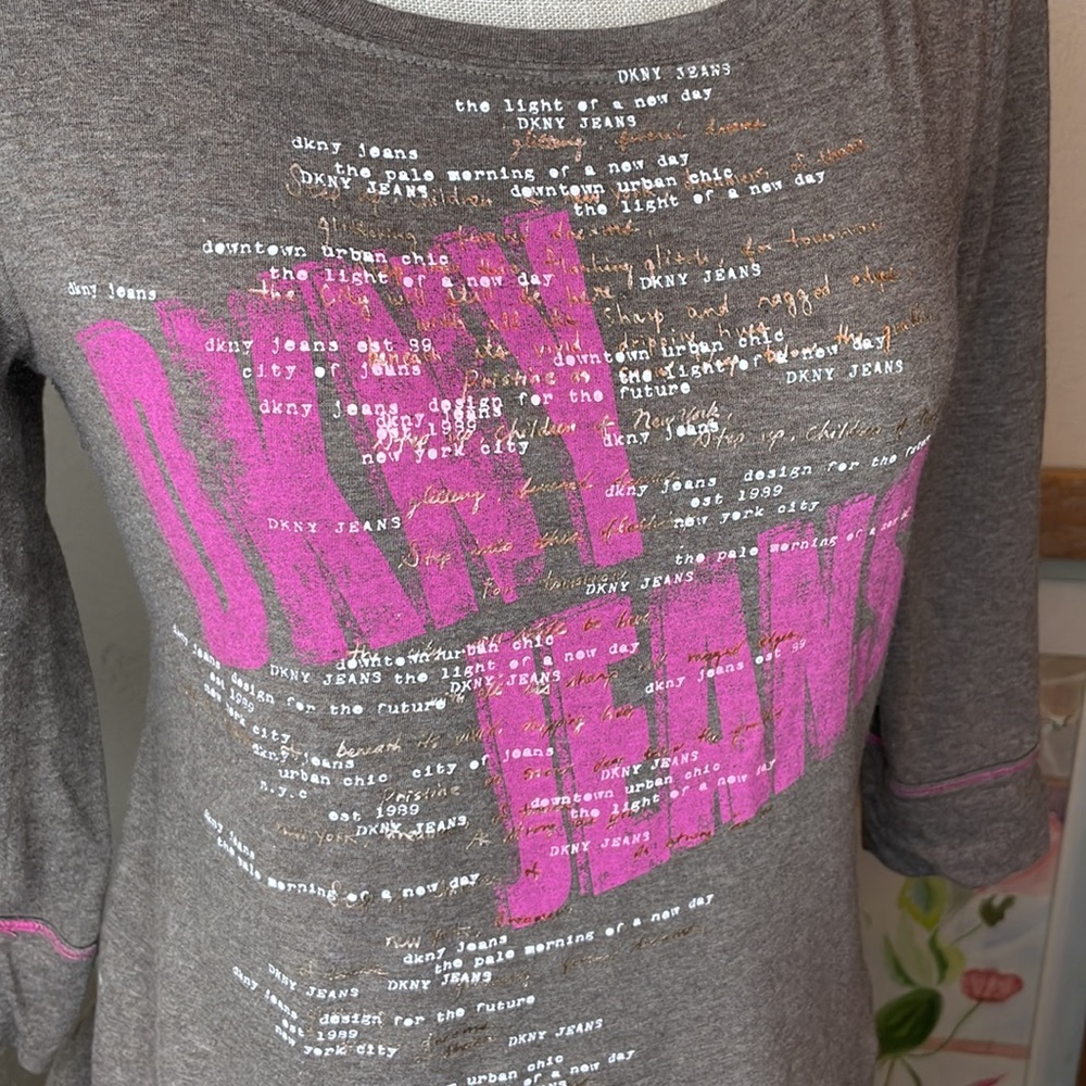 DNKY Jeans Long sleeve T-shirt - Picture 3 of 9